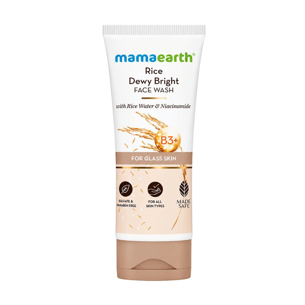 Mamaearth Rice Face Wash 100 ml buy online USA - 1
